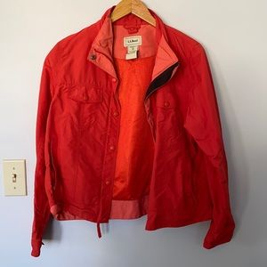 LL Bean shell jacket